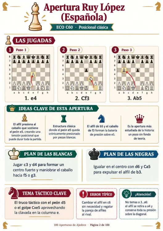 Página de ejemplo del material, apertura 1