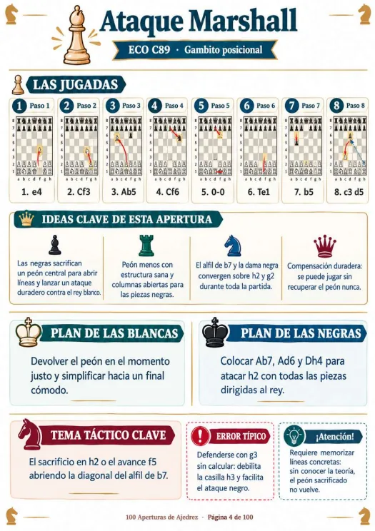 Página de ejemplo del material, apertura 4